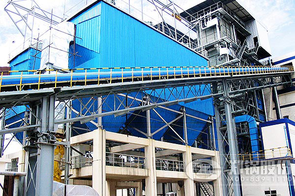 10噸循環(huán)流化床高溫?zé)崴仩t