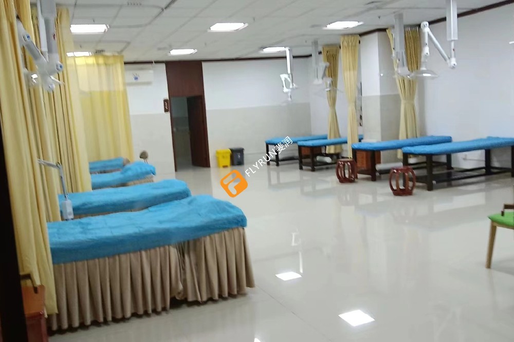 湖南长沙医院艾灸排烟系统安装完成