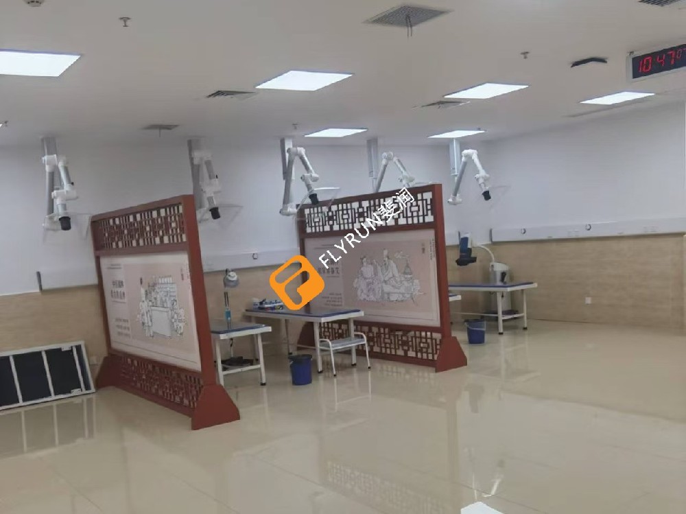 安徽安庆市医院艾灸排烟系统安装完成